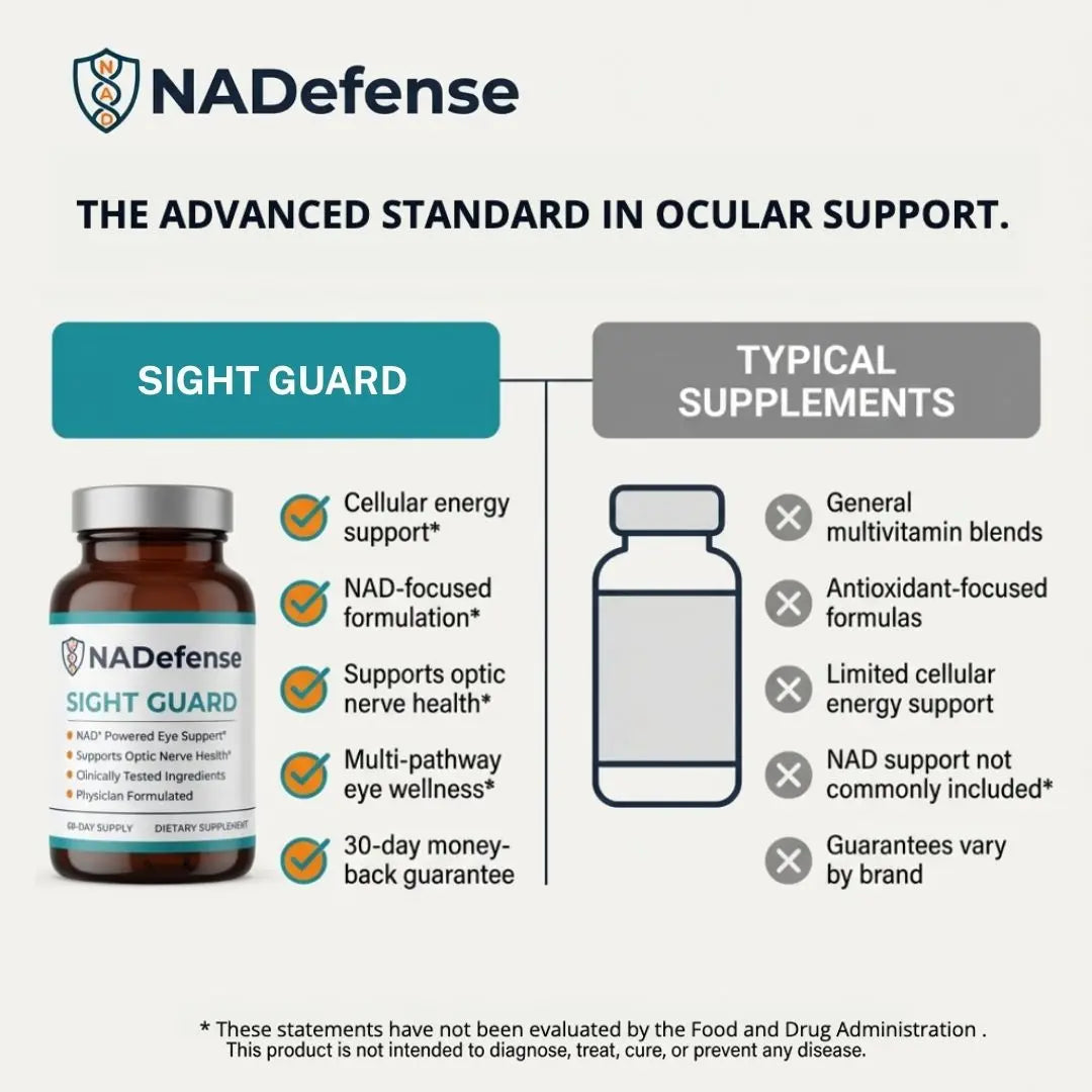 Sight guard comparison to other general eye vitamins